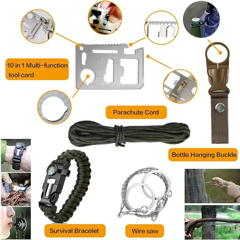 Here Must Have™ 31-in-1 Survival Kit — Be Ready for Anything